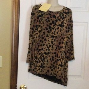 Oitiknit Top QVC NWT